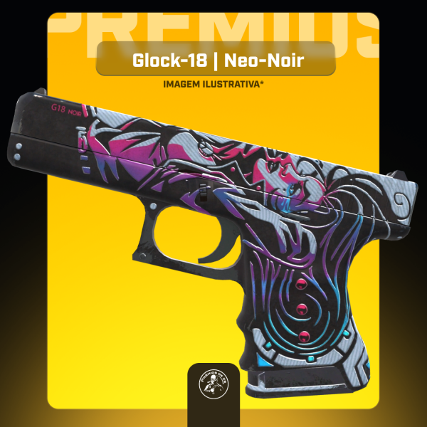  — 0708 Glock-18 | Neo-Noir (Field-Tested)